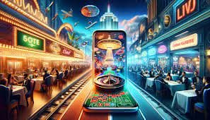 Golden Toad live blackjack table with sports betting menu visible in background on mobile screen